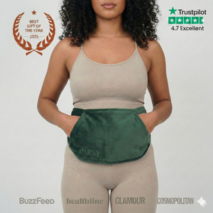 Bouillotte Électrique Rechargeable avec Ceinture Lombale - Soulage Douleurs Dos et Règles - Sans Fil - Cosyheat