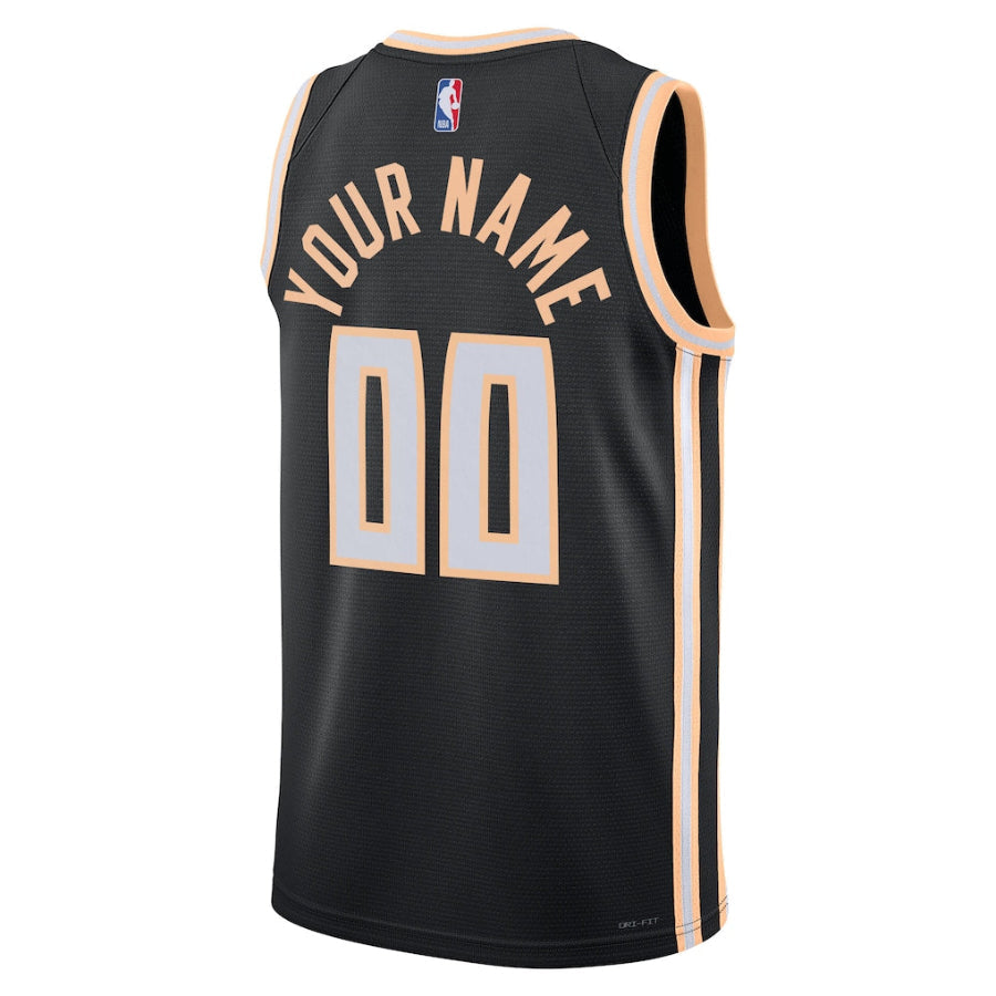 Maillot Atlanta Hawks City Edition 2025/2026 Noir Back