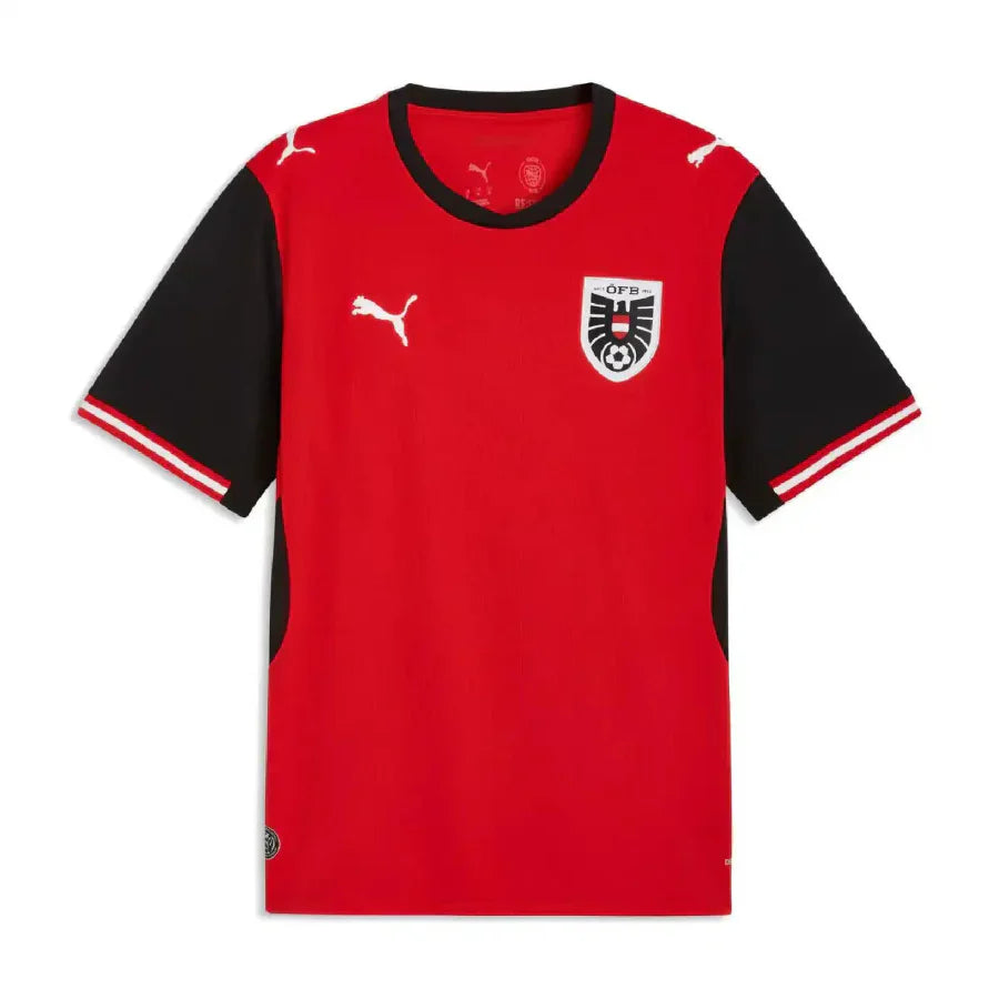 Maillot Autriche Domicile CDM 2026 - Rouge et Blanc - Ballers Store